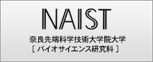 奈良先端科学技術大学院大学バイオサイエンス研究科のサイトへ